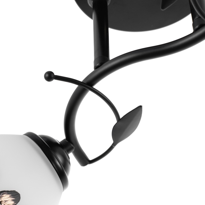 Люстра Люстра "Арья" 2хЕ27 40Вт черный 47х26 см