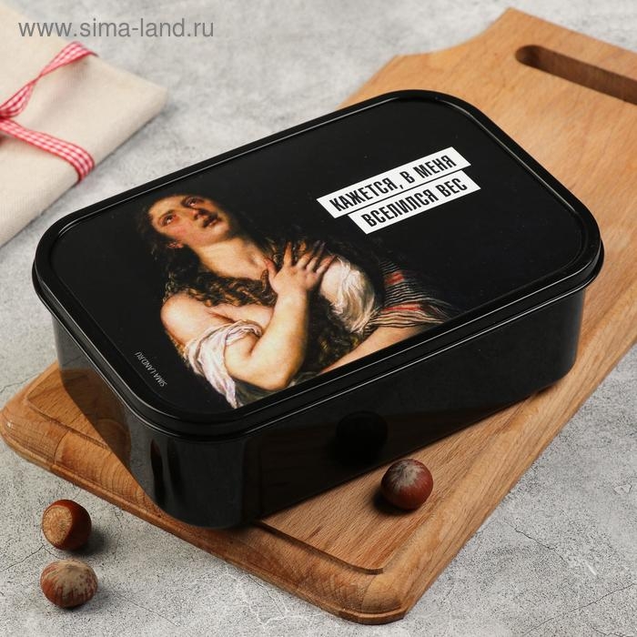 Ланч-бокс «Кажется, в меня вселился вес», 1.2 л Ланч-бокс «Кажется, в меня вселился вес», 1.2 л