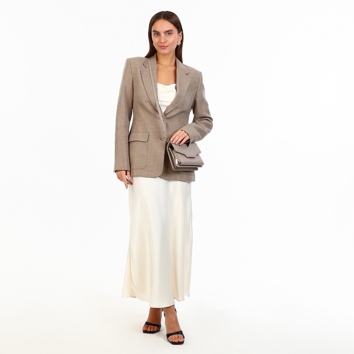 Сумка женская на молнии, цвет серый Сумка женская на молнии, цвет серый