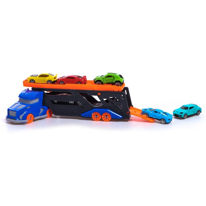 Грузовик &laquo;Трейлер&raquo;, с 6 машинами