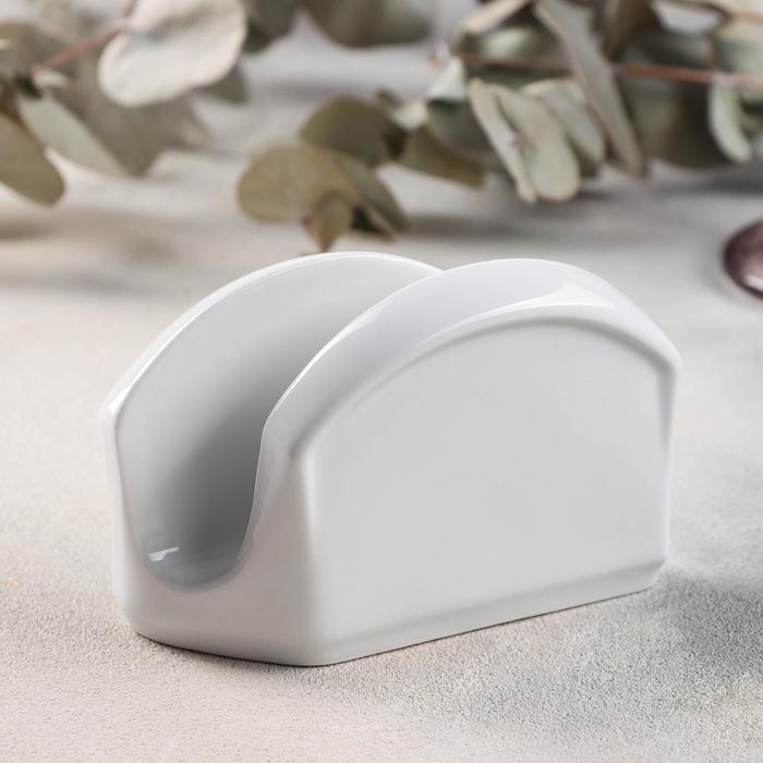 Салфетница фарфоровая «Бельё» Салфетница фарфоровая «Бельё»