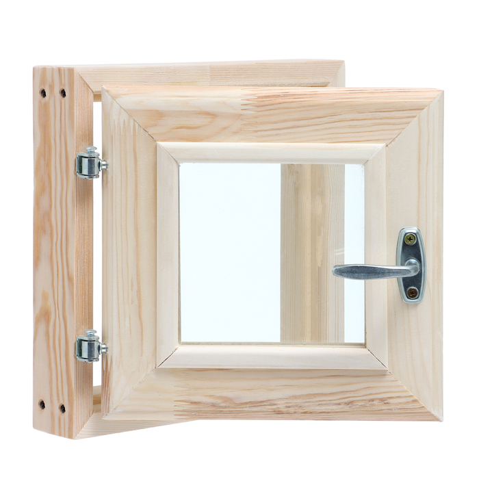 Окно, 30×30см, двойное стекло ХВОЯ Окно, 30×30см, двойное стекло ХВОЯ