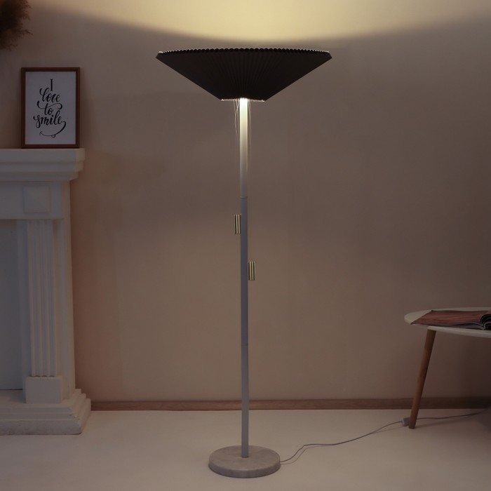 Торшер "Трансформер" LED серый 40х40х150 см