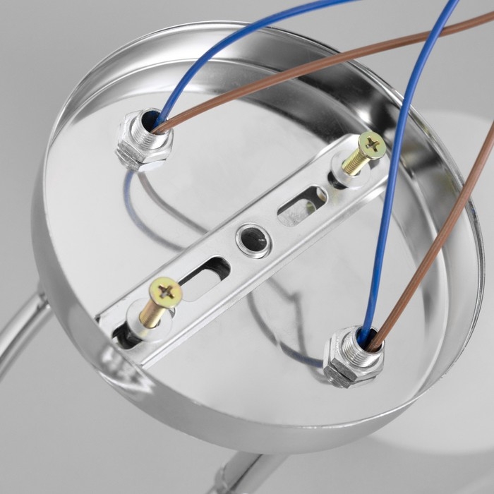 Люстра Люстра "Луис" 2xE27 40Вт хром 50x17x24см