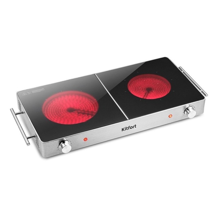 Инфракрасная плита Kitfort КТ-150, 3000 Вт, шнур 0,9 м Инфракрасная плита Kitfort КТ-150, 3000 Вт, шнур 0,9 м