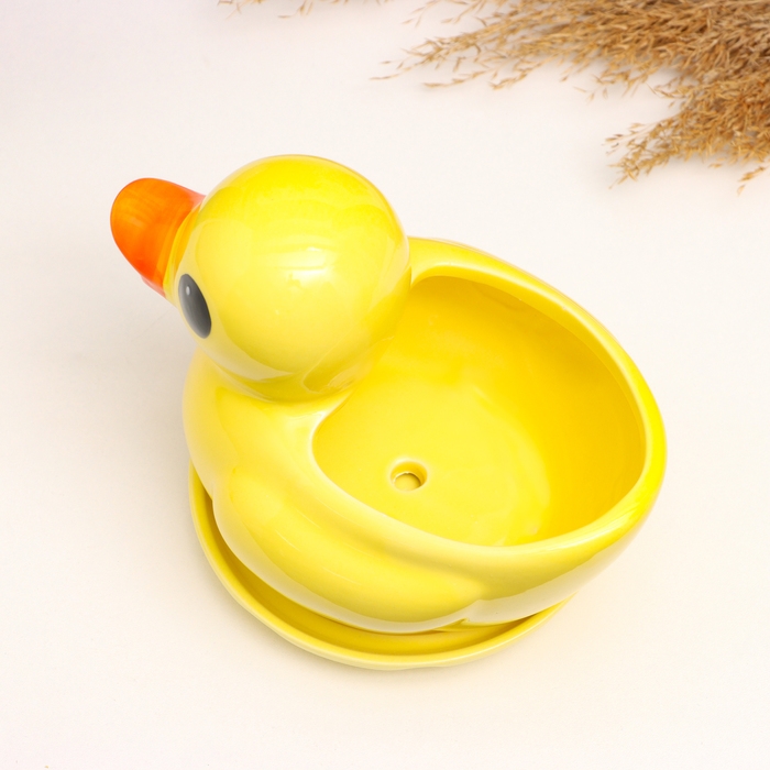 Горшок Горшок "Утя Кря" 11х16х12см