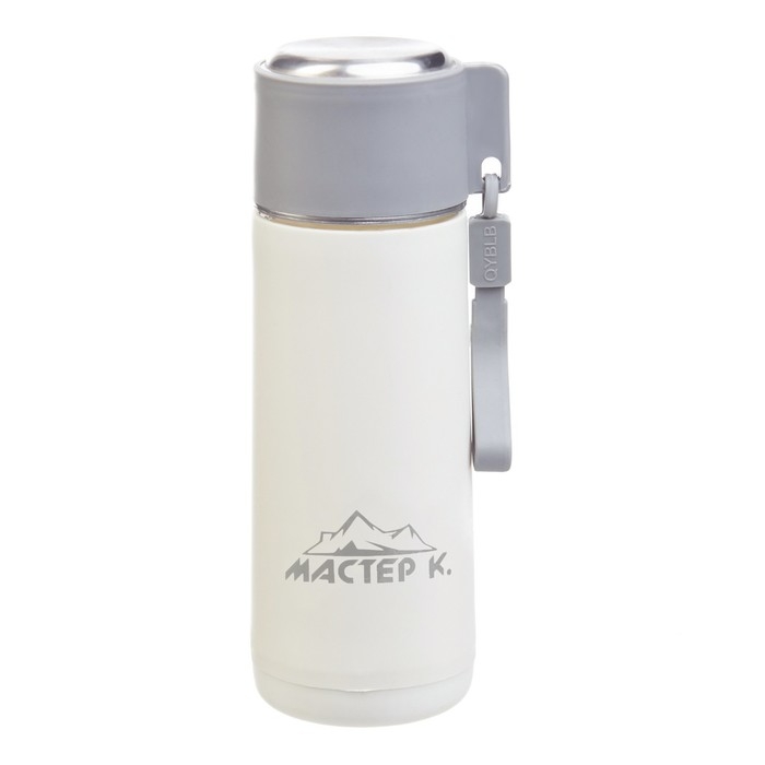 Бутылка для воды, 400 мл,  Бутылка для воды, 400 мл, "Мастер К", стеклянная