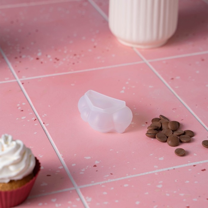 Молд «Облако», силикон, 8×5×3,5 см, прозрачный Молд «Облако», силикон, 8×5×3,5 см, прозрачный