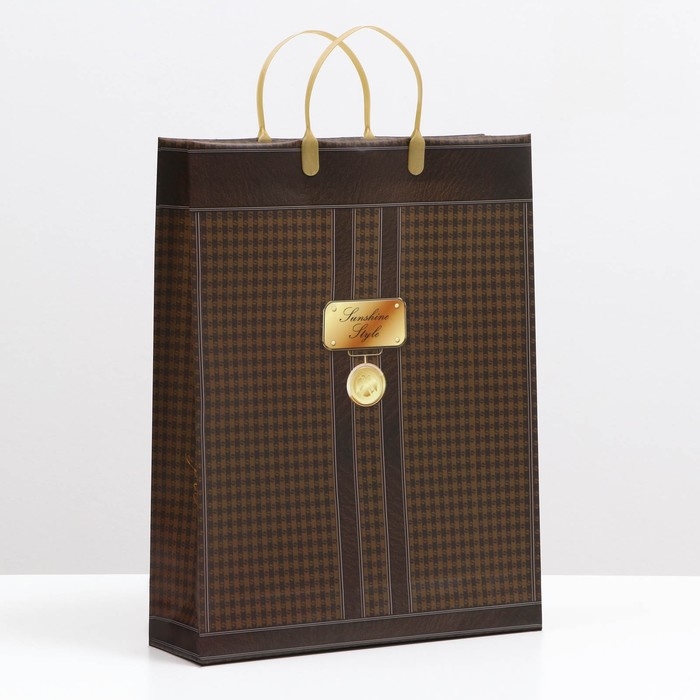 Пакет  Пакет "Беатрис", мягкий пластик, 42 x 32 см, 120 мкм