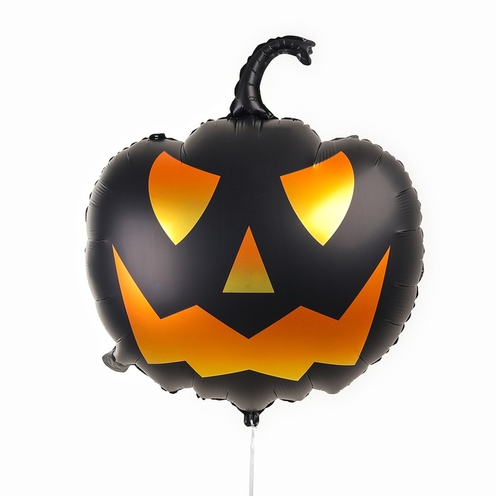 Шар фольгированный 31 Шар фольгированный 31" «Страшная тыква», фигура