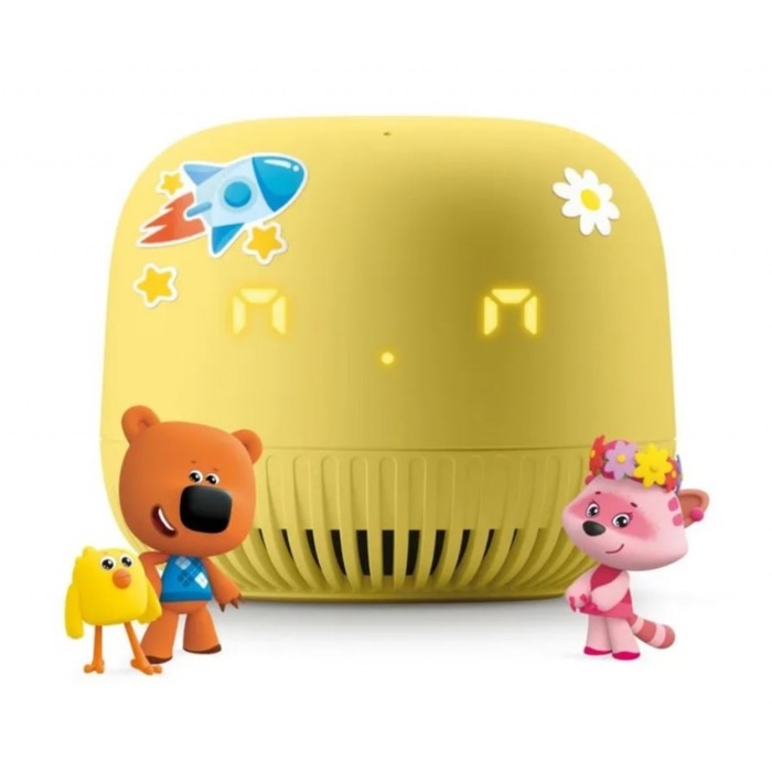 Умная колонка VK Нео (VKSP11YL), голосовой помощник Маруся, 5Вт, Wi-Fi, BT 5.0, желтая