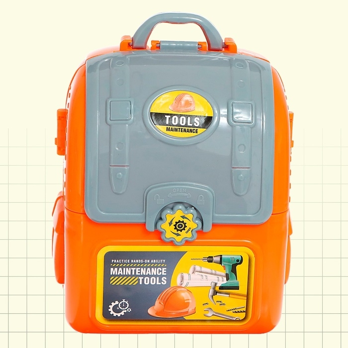 Набор детских инструментов в чемодане «Верстачок» цвет МИКС