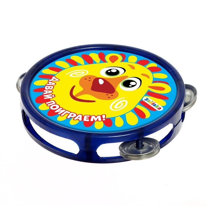 Музыкальная игрушка бубен «Давай поиграем!»