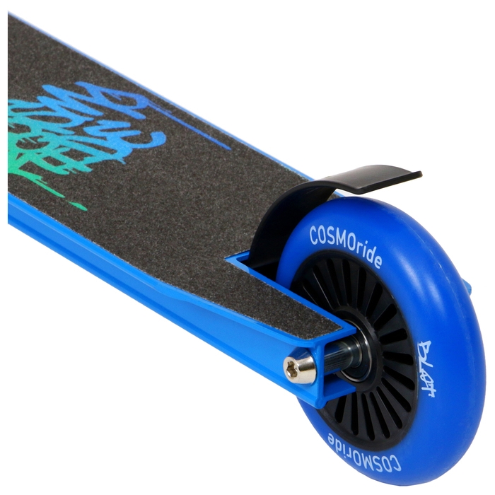 Самокат трюковой COSMORIDE BLOT, колёса PU 100 мм, ABEC 7, цвет синий Самокат трюковой COSMORIDE BLOT, колёса PU 100 мм, ABEC 7, цвет синий