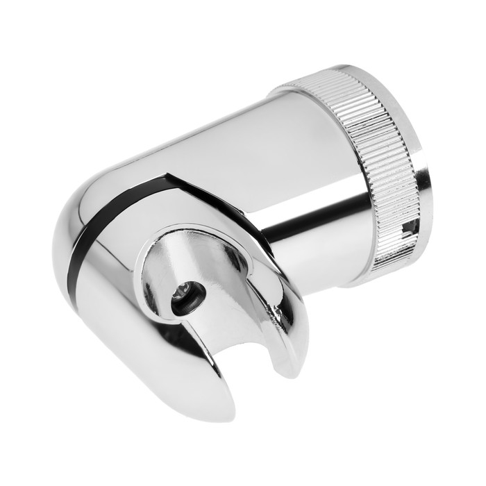 Держатель для душевой лейки ZEIN Z71, поворотный, закругленной формы, пластик, хром Держатель для душевой лейки ZEIN Z71, поворотный, закругленной формы, пластик, хром