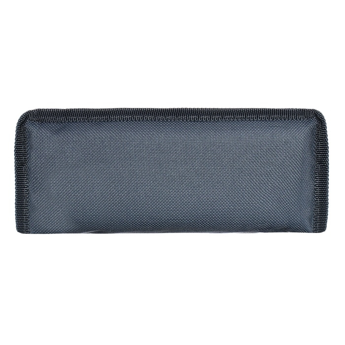 Пенал школьный на молнии Calligrata Пенал школьный на молнии Calligrata "Спорт", 2 отделения, серый