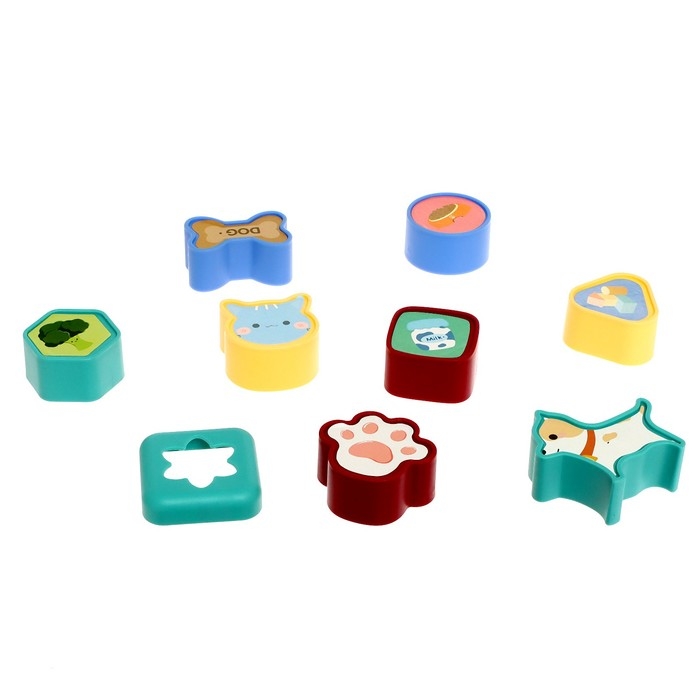 Сортер «Домик», 9 элементов Сортер «Домик», 9 элементов