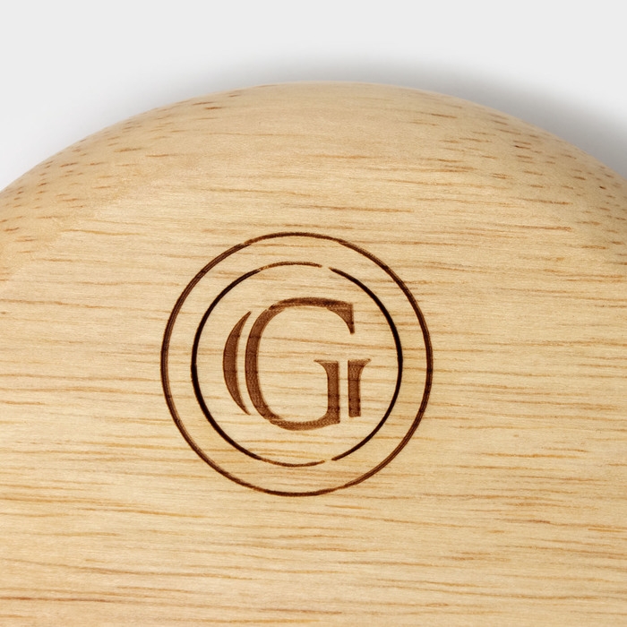 Подставка под ложку, 11,5×13,5×2,5 см, гевея Подставка под ложку, 11,5×13,5×2,5 см, гевея