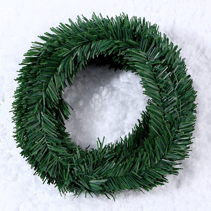 Новый год! Проволока для поделок и декора «Хвоя»длина — 5 м, диаметр — 3,5 см, цвет зелёный