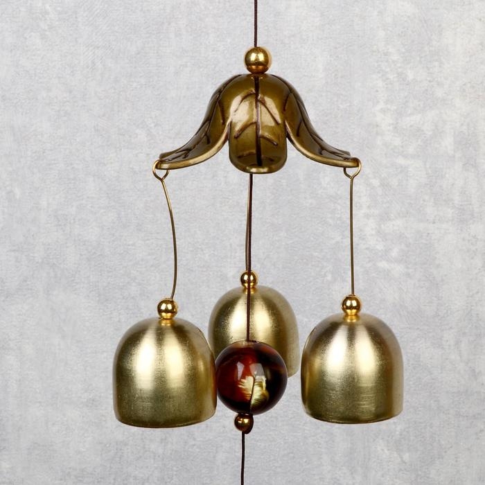 Музыка ветра металл Музыка ветра металл "Карп" 6 колокольчиков 54 см