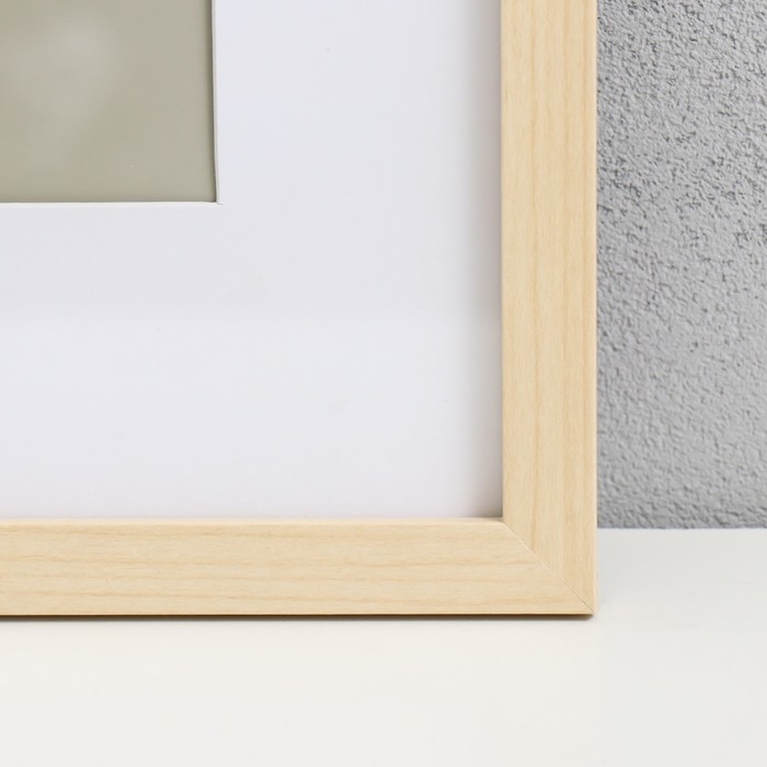 Фоторамка МДФ Фоторамка МДФ "Ellis" 30х40 см, с паспарту, натуральный 76717