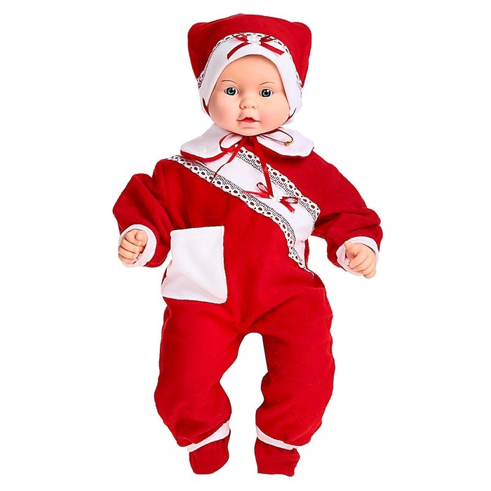 Кукла мягконабивная «Анечка 2», со звуковым устройством, 65 см