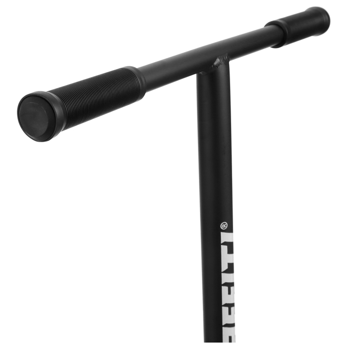 Самокат трюковой GRAFFITI Advanced 24, колёса PU 100 мм, SCS компрессия, ABEC 9 Chrome, цвет чёрный Самокат трюковой GRAFFITI Advanced 24, колёса PU 100 мм, SCS компрессия, ABEC 9 Chrome, цвет чёрный