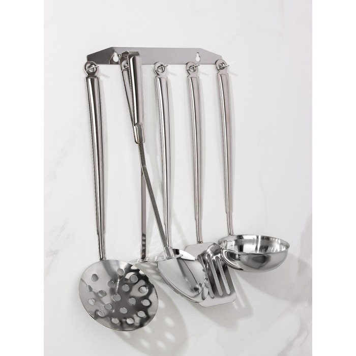 Набор кухонный, d=35 см, h=30 см, 5 предметов Набор кухонный, d=35 см, h=30 см, 5 предметов