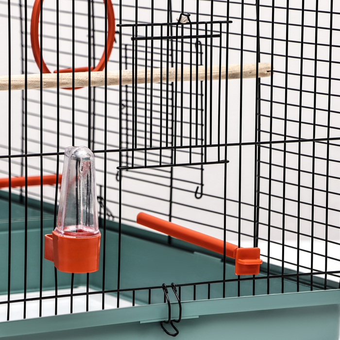 Клетка пролётная 2 яруса, 100 х 37 х 37 см, микс цветов Клетка пролётная 2 яруса, 100 х 37 х 37 см, микс цветов