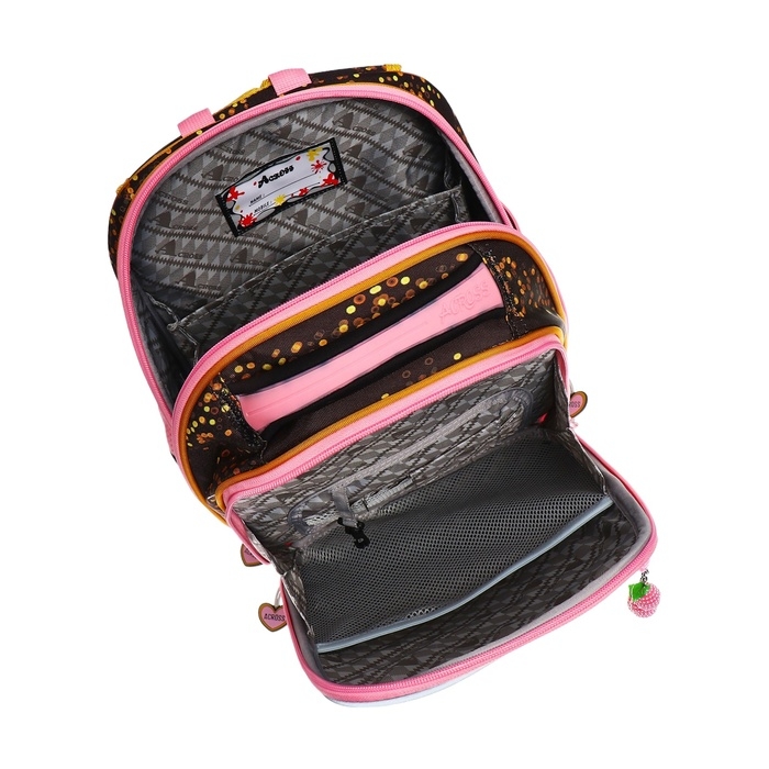 Рюкзак каркасный 35 х 28 х 15 см, Across 392, фиолетовый/розовый Рюкзак каркасный 35 х 28 х 15 см, Across 392, фиолетовый/розовый