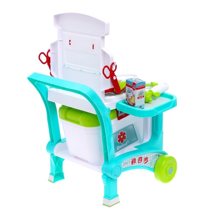 Игровой набор доктора «Столик доктора» с аксессуарами, 3 варианта сборки Игровой набор доктора «Столик доктора» с аксессуарами, 3 варианта сборки