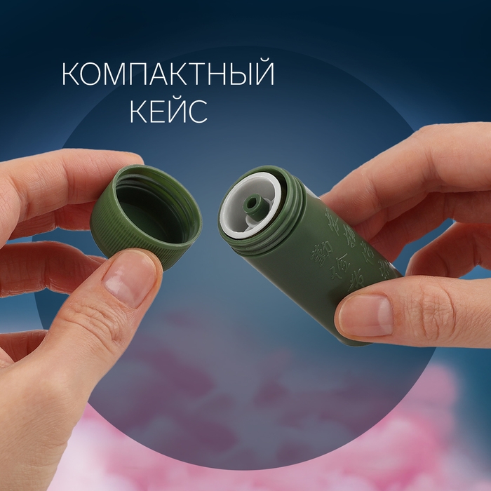 Швейный набор дорожный «Милитари», 6 предметов, в футляре, 6,5 × 2,5 см Швейный набор дорожный «Милитари», 6 предметов, в футляре, 6,5 × 2,5 см