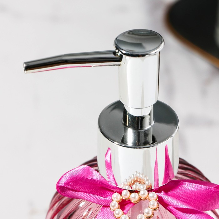 Дозатор для жидкого мыла «Тропики», 400 мл. Дозатор для жидкого мыла «Тропики», 400 мл.