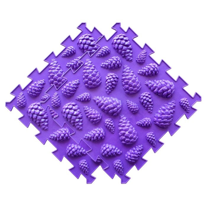 Модульный массажный коврик «Лес», 8 модулей, 4 вида, цвет МИКС Модульный массажный коврик «Лес», 8 модулей, 4 вида, цвет МИКС