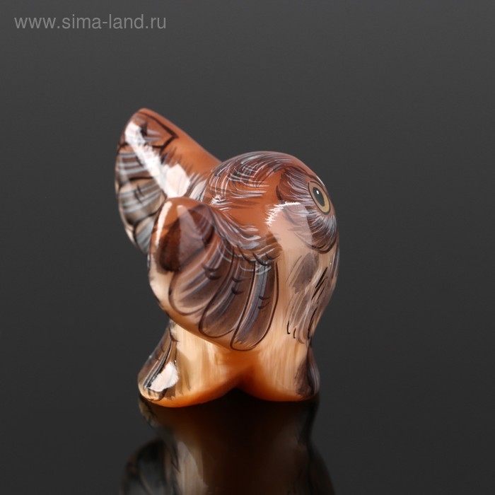 Сувенир «Совенок с крыльями», 4,5x5,5 см, селенит Сувенир «Совенок с крыльями», 4,5x5,5 см, селенит