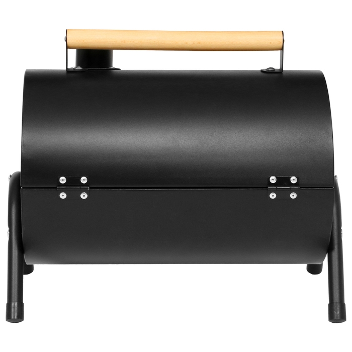 Гриль-коптильня, с температурным датчиком, 42 х 29 х 37 см, цвет чёрный Гриль-коптильня, с температурным датчиком, 42 х 29 х 37 см, цвет чёрный