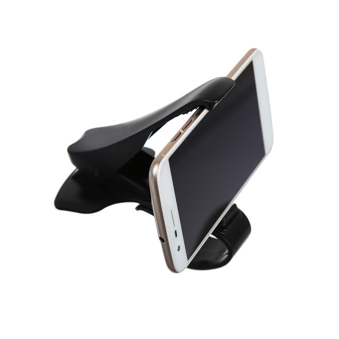 Держатель телефона, прищепка на панель приборов, черный Держатель телефона, прищепка на панель приборов, черный