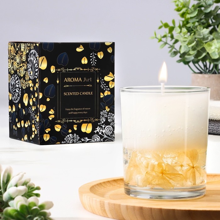 Свеча ароматическая  Свеча ароматическая "Lily", 200 гр