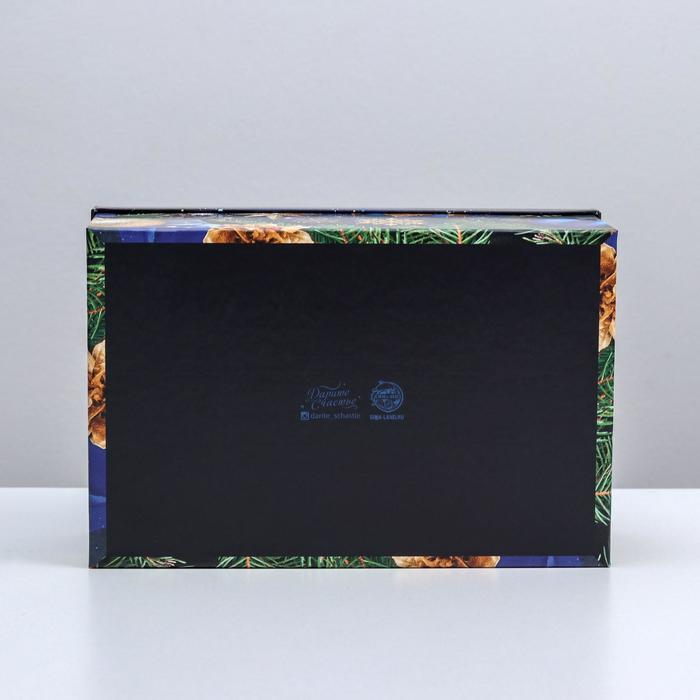 Коробка подарочная «Новогодние игрушки», 28 х 18,5 х 11,5 см, Новый год Коробка подарочная «Новогодние игрушки», 28 х 18,5 х 11,5 см, Новый год