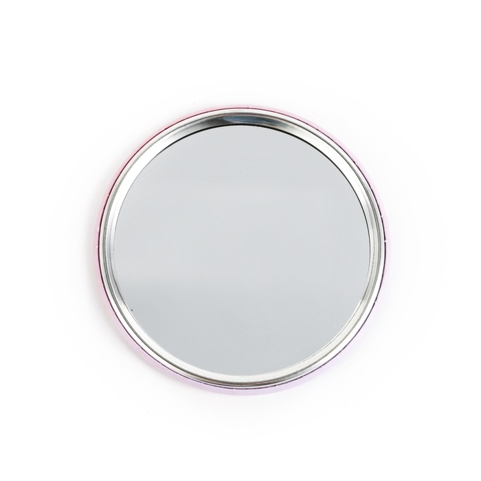 Зеркало карманное новогоднее «Новый год: Милая змейка», диам.7 см Зеркало карманное новогоднее «Новый год: Милая змейка», диам.7 см