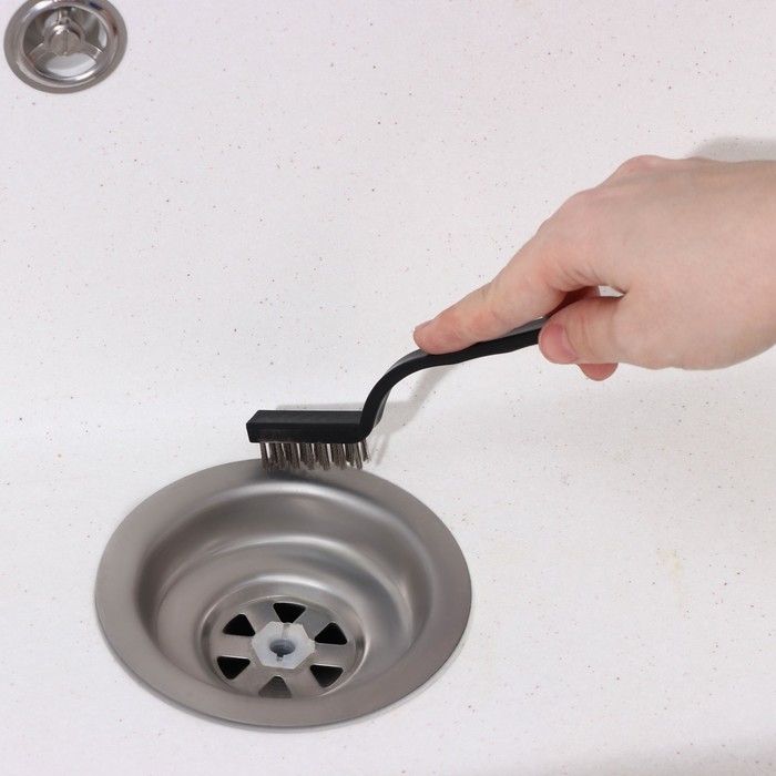 Набор щёток Доляна, 3 шт: латунная, стальная, нейлоновая Набор щёток Доляна, 3 шт: латунная, стальная, нейлоновая