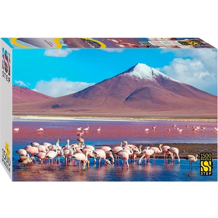 Пазл «Лагуна-Колорада, Боливия», 1500 элементов Пазл «Лагуна-Колорада, Боливия», 1500 элементов
