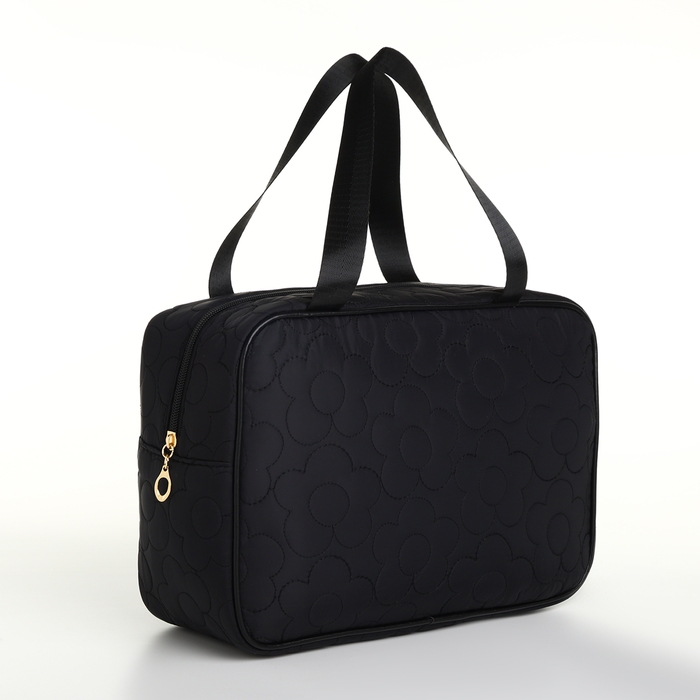 Косметичка на молнии, цвет чёрный Косметичка на молнии, цвет чёрный