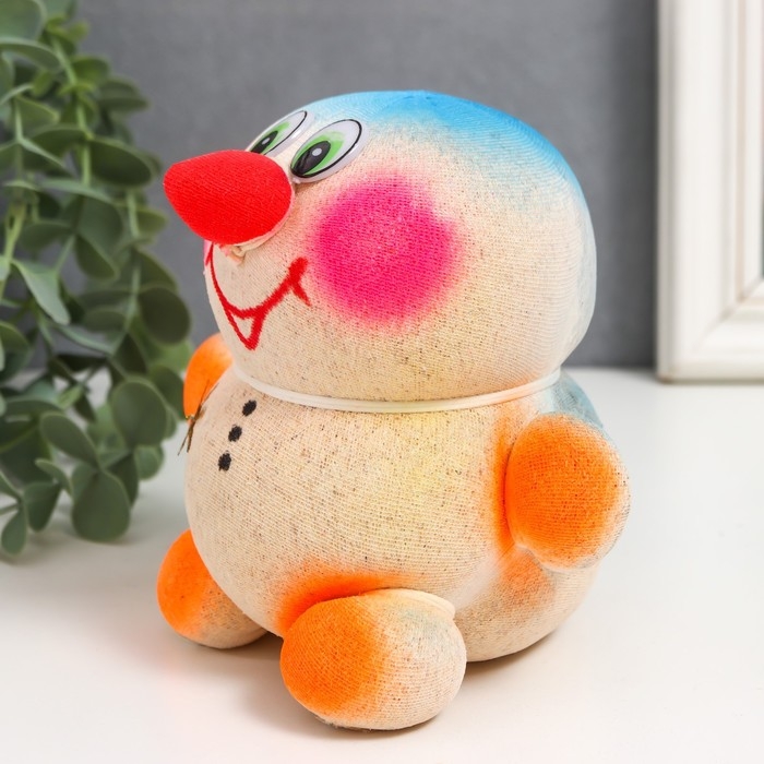 Растущая травка Растущая травка "Снеговик"