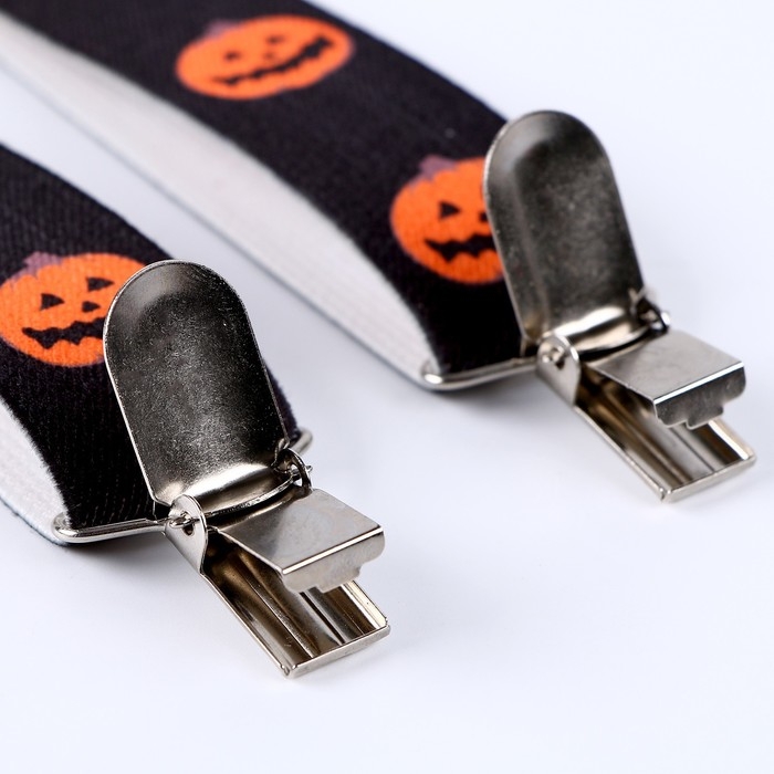 Карнавальные подтяжки «Весёлые тыковки» Карнавальные подтяжки «Весёлые тыковки»