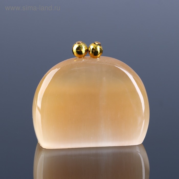 Сувенир «Кошелек долголетия», 4 х4,5 см селенит Сувенир «Кошелек долголетия», 4 х4,5 см селенит