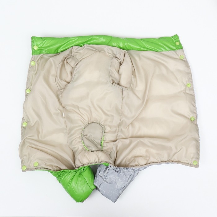 Комбинезон  Комбинезон "Ультра" светоотражающий, размер 8 (ДС 19 см, ОГ 30, ОГ 22 см), зелёный