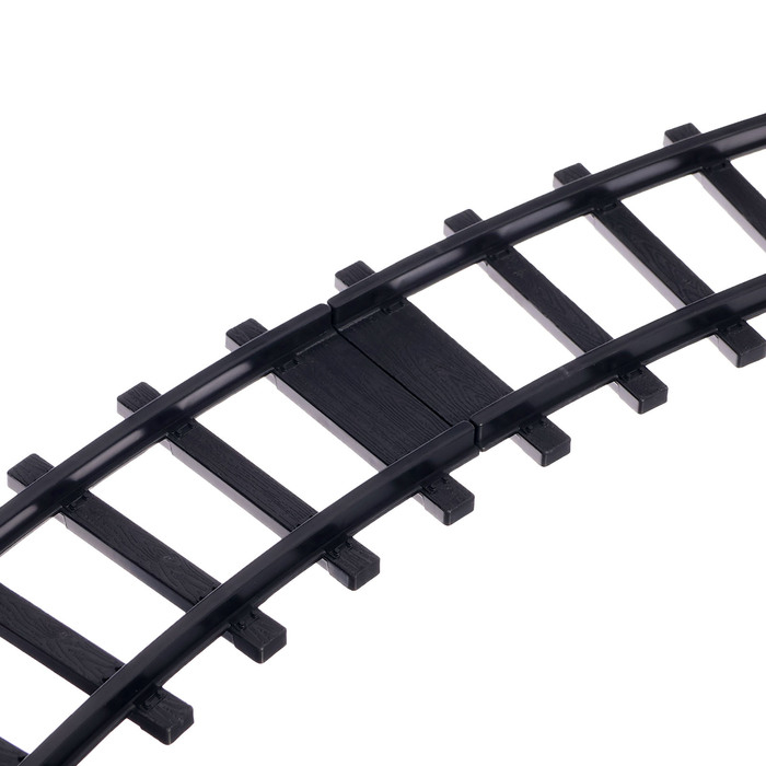 Железная дорога &laquo;Классика&raquo;, свет и звук, с дымом, работает от батареек