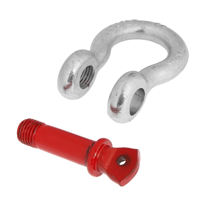 Скоба такелажная грузоподъемная, ТУНДРА, омега со штифтом G-209, 7/8, 6,5т., 1 шт. Скоба такелажная грузоподъемная, ТУНДРА, омега со штифтом G-209, 7/8, 6,5т., 1 шт.