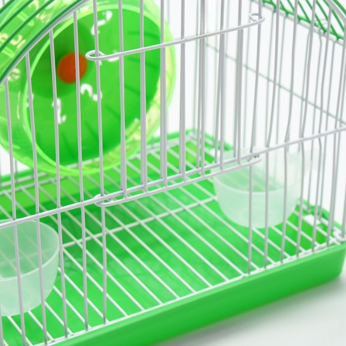 Клетка для грызунов укомплектованная RT-2c, 23 х 16,5 х 20 см, зеленая Клетка для грызунов укомплектованная RT-2c, 23 х 16,5 х 20 см, зеленая
